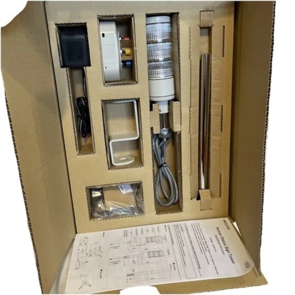 Patlite HSST-312-RYG Signal Light Assembly Kit 120V New Sign Tower - Picture 1 of 6